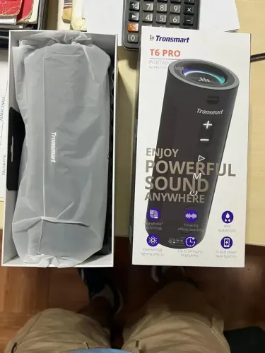 CAIXINHA DE SOM T6 TRONSMART 45w POTENTE ORIGINAL