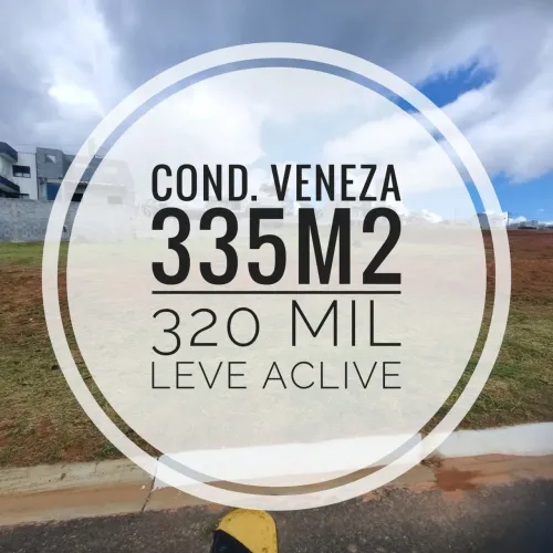 LOTE/TERRENO À VENDA NO CONDOMÍNIO RESIDENCIAL VENEZA EM CESAR DE SOUZA, MOGI DAS CRUZES,