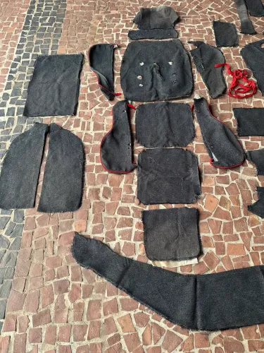 Retalho tecido recaro Passat pointer