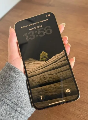 iPhone 12 Pro Max dourado 128gb