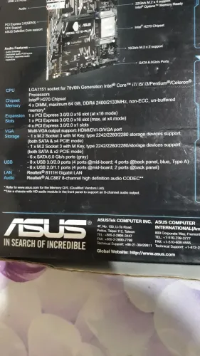 Placa Mae Gamer Z170-A 64gb ddr4 Lga 1151 6 e 7ªGeração Ssd Nvme M.2