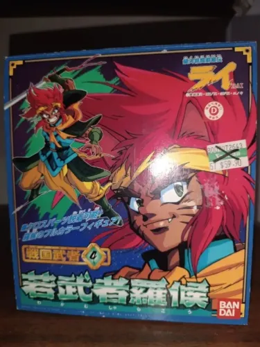 Boneco Rakou Thunder Jet Ginga Sengoku Gunyuuden 4 Bandai