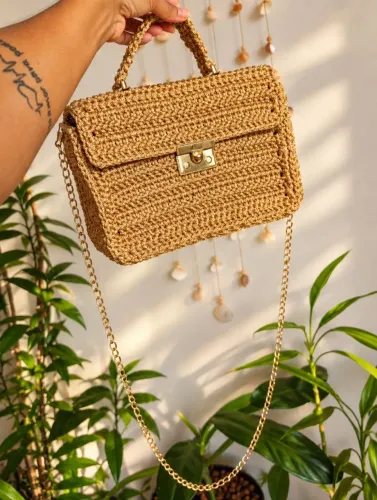 Bolsas de crochê