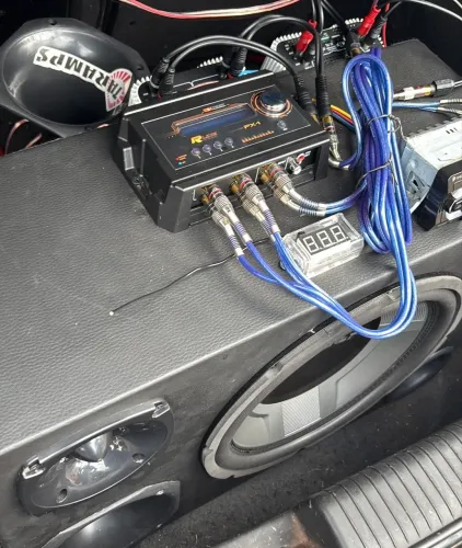 Módulo som automotivo Ts 800 mais processador