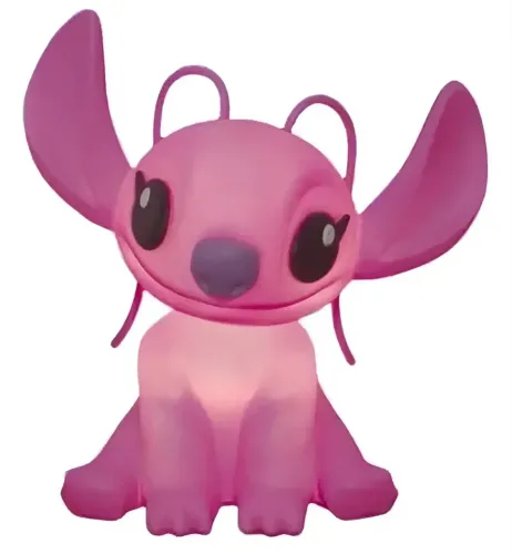 Luminária Stich Rosa (Angel) Original