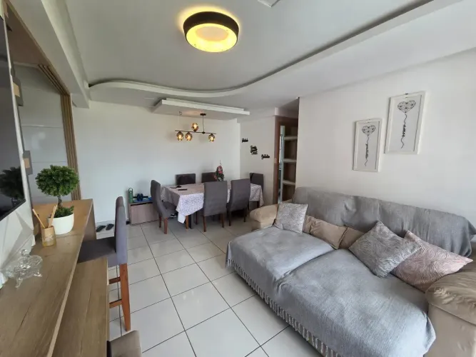 COND. PARADISE LIKE, DOM PEDRO, MOBILIADO, 3 QTOS,
