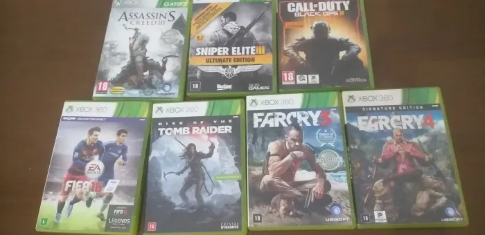 JOGOS DE XBOX 360 ORIGINAIS