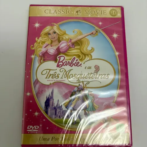 Dvd Barbie e as três mosqueteiras - Dublado