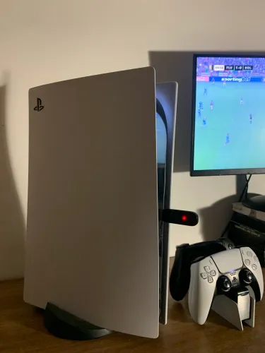Playstation 5 seminovo na caixa