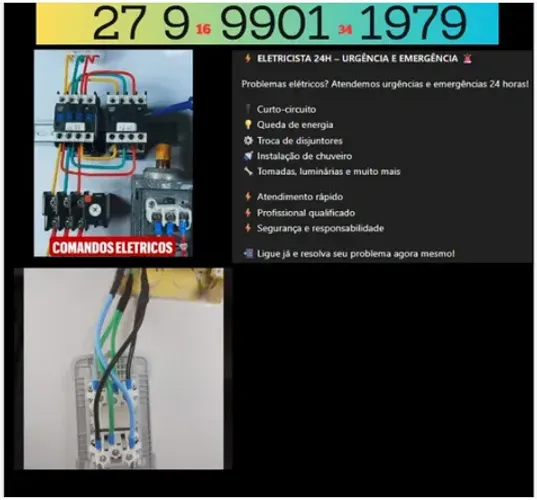 Eletricista atendemos toda a grande vitória e vila velha 