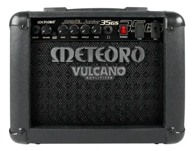 Cubo Amplificador Meteoro Space Junior 35gs 35w P/ Guitarra Cor Preto