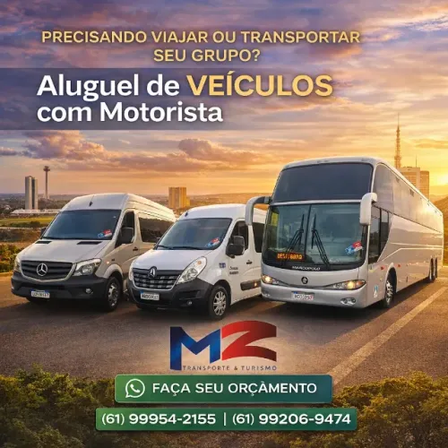 Locação de Van, ônibus e Micro-ônibus