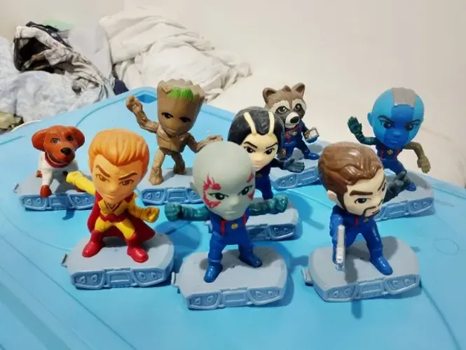 Colecionáveis Marvel Guardiões da Galáxia