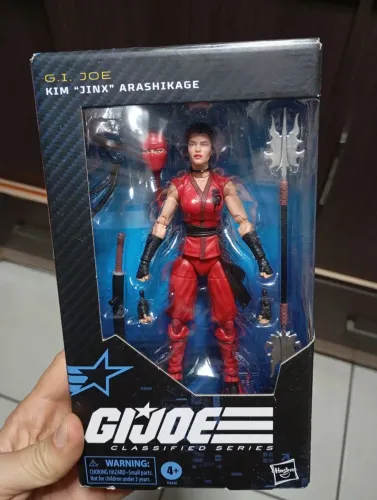 Boneco Kim Jinx articulado 