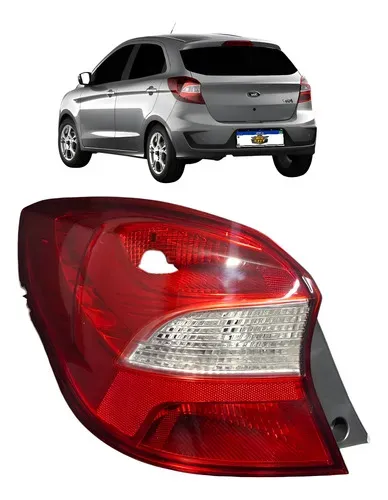 Lanterna Traseira Esquerdo Ford Ka Hatch 2019 2020 2021 Esquerdo/motorista Bicolor Cristal