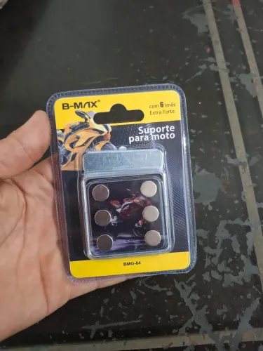 Suporte para moto, Super imã-super forte-6 imas de fixaçao