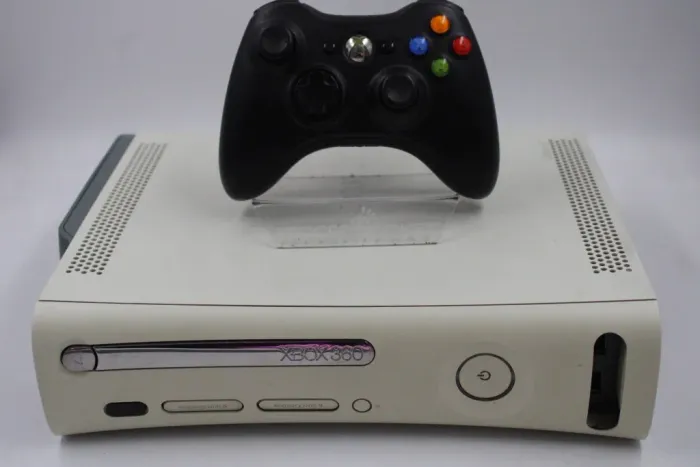 Xbox 360 branco colecionador 