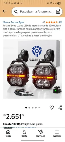 Farol de Neblina Future EYES
