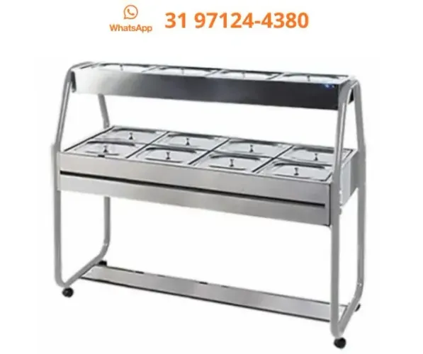 Carro Self-Service 8 Cubas Ibeti