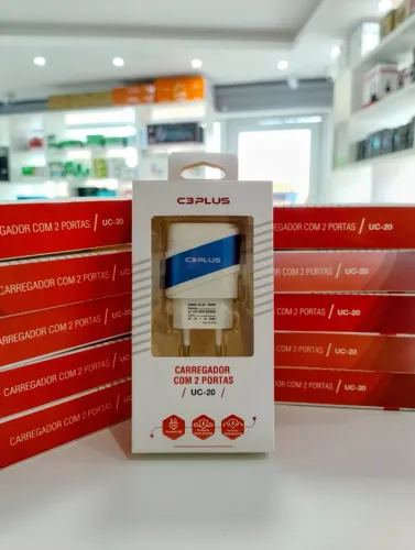 Carregador USB C3Plus UC-20 2A 10W Atacado e Revenda