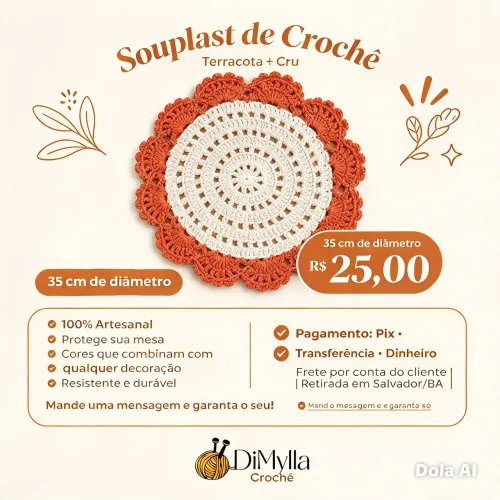 Souplast de crochê