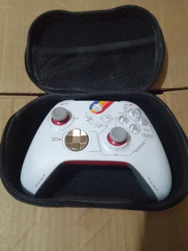 Controle Xbox series s/x custom star field edition + analógicos hall effect + (case)
