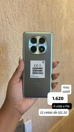 Celular Not 15 , novo com 1 ano de garantia