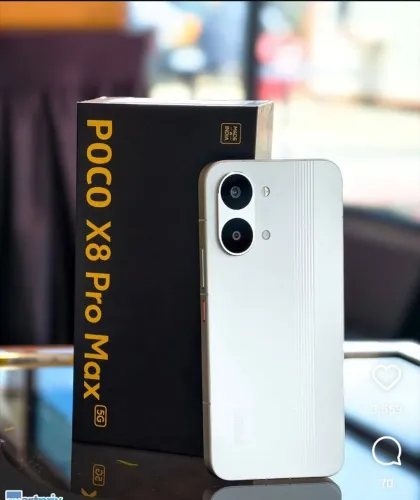 Xiaomi POCO X8 Pro Max 5G 512/24GB Global. Novo lacrado com garantia!
