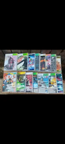 15 jogos de Xbox 360 por 130 reais