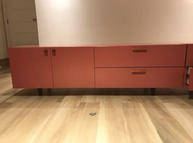 Rack MDF com vidro