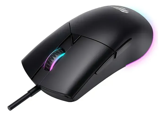 Mouse Gamer Havit MS1038 RGB 8000 DPI Programável