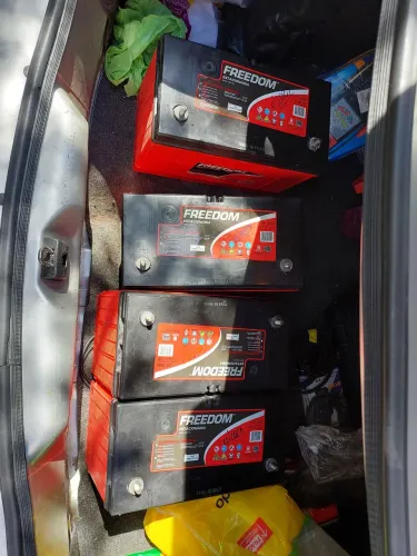 Bateria DF2000 115ah Som, solar, náutica