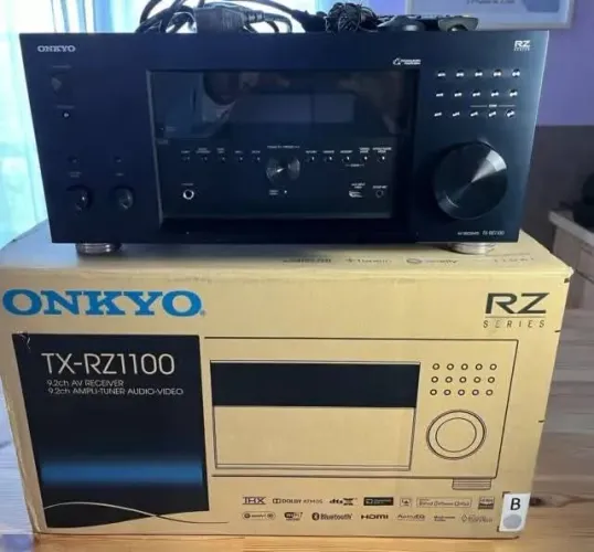 Receiver Onkyo TX-RZ1100 (Receptor AV 4K de 9.2 canais