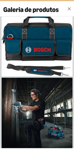 Mala de ferramentas Bosch GG