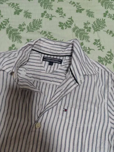 Camisa manga longa infantil Tommy Hilfiger