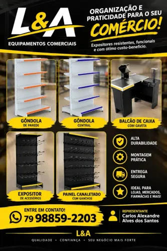 Vendo estrutura pra sua loja
