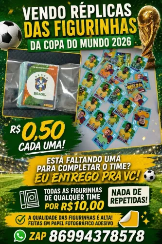 Figurinhas da copa do mundo 2026
