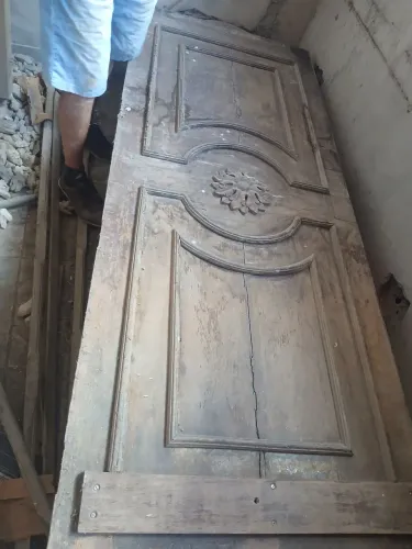Porta madeira maciça massaraduba 2,20X80