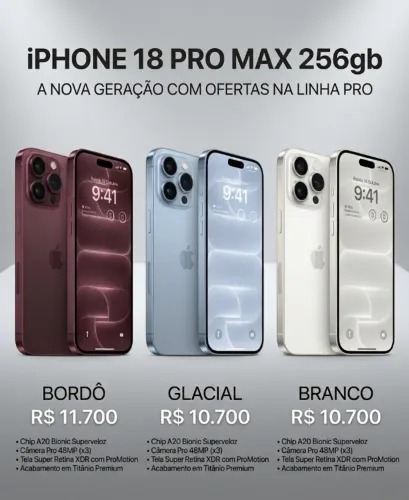 Iphone 18 PRO MAX 256gb - LACRADO