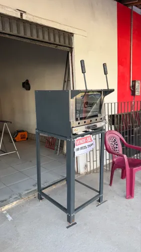 FORNO INOX INDUSTRIAL a gás