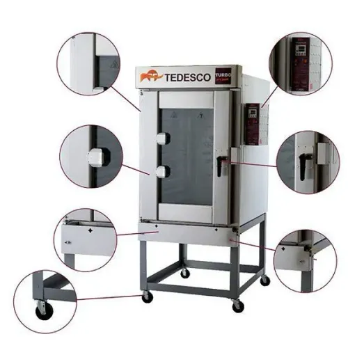 Forno turbo 10 telas - TEDESCO