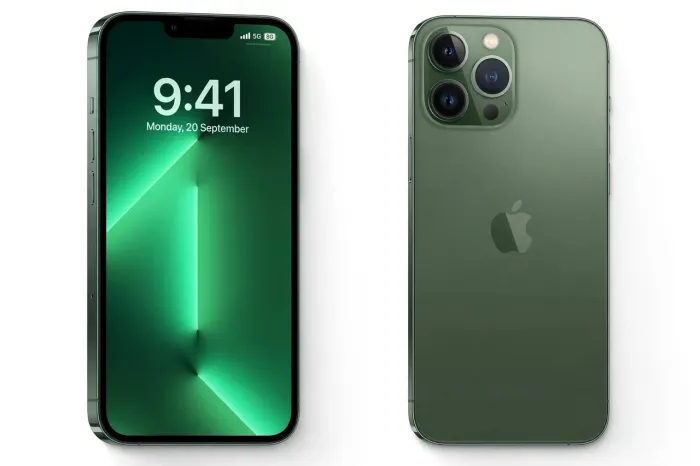 iPhone 13 Pro Max 128GB Verde Alpine - Sucata Tela Original Boa - Placa CPU