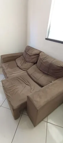 Sofá retrátil reclinável