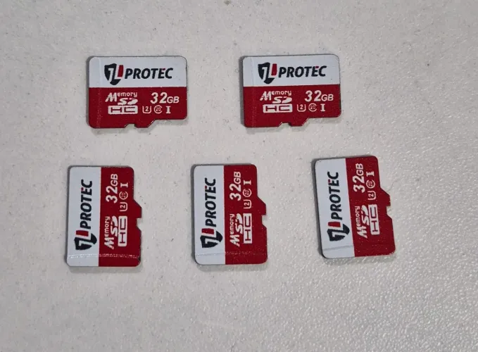 KIT 5 Unidades Cartões De Memória 32gb Atacado