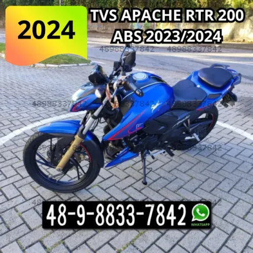 TVS APACHE RTR 200 ABAIXO DA TABELA