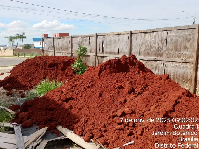 Terra para plantar grama - aterro