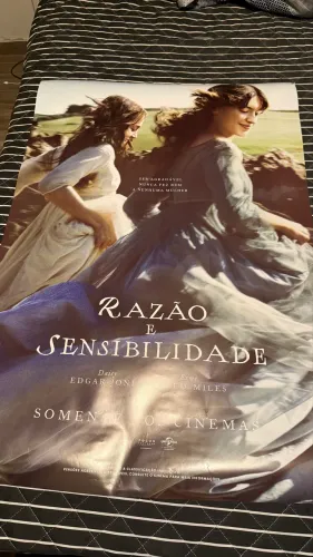 Pôster de cinema Razão e Sensibilidade original 64x90 