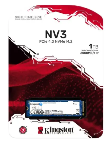Ssd Nvme Kingston 1tb Nv3 M.2 - NOVO Lacrado