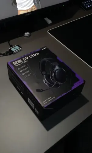 Headset Akko Verge S9 ULTRA | BATERIA 250HRS | 53mm drivers áudio | 2.4Ghz SEM FIO | NOVO