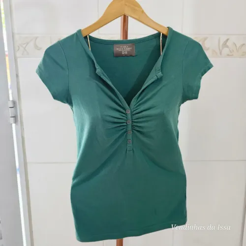 Camiseta Feminina Zara Basic T-Shirt